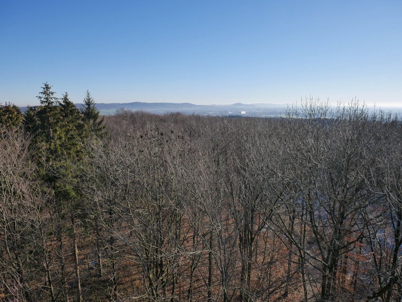 Ausblick vom Aussichtsturm Lüdenstein